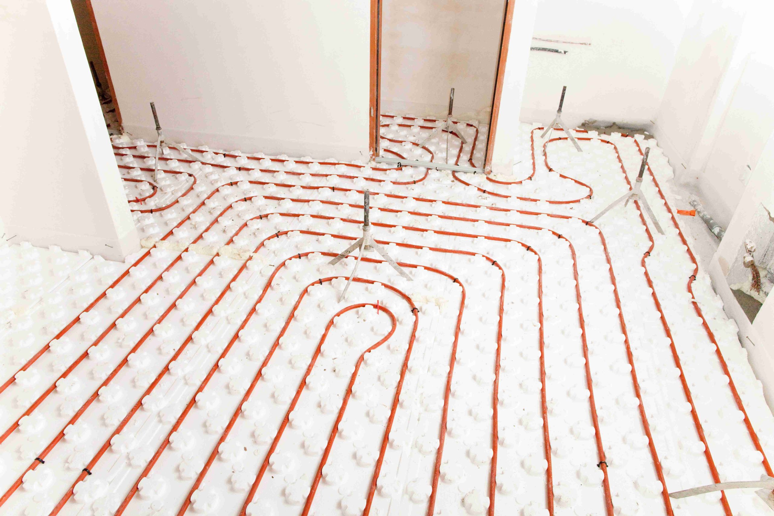 Pompe à chaleur et chauffage au sol